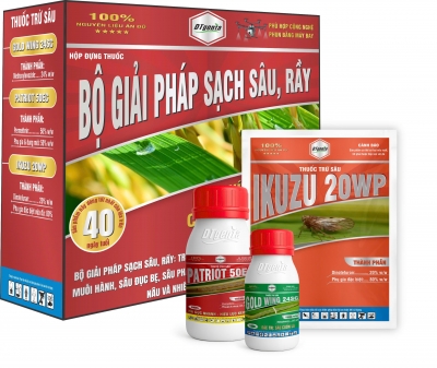 BỘ GIẢI PHÁP SẠCH SÂU, RẦY
